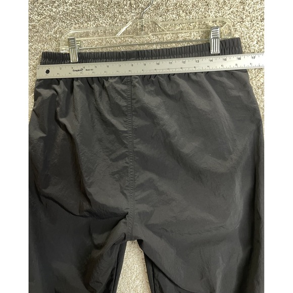 ADIDAS Black Nylon Rare Joggers La Marque Aux 3 Bandes Track Pants Small - Picture 4 of 10